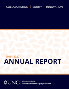 UNC 2019-2020年度CHER报告封面